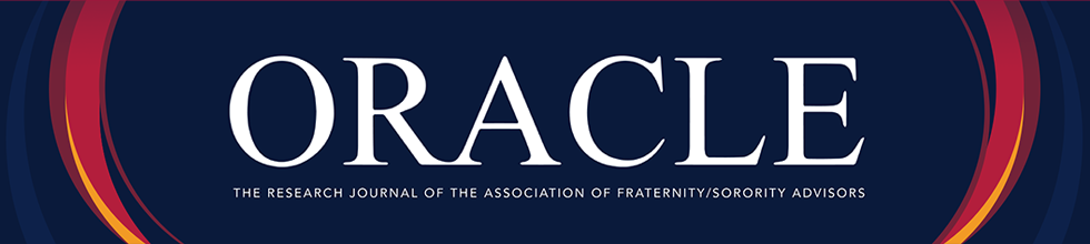 Oracle: The Research Journal of the Association of Fraternity/Sorority Advisors