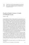 Faculty as border crossers: A study of Fulbright faculty by Pamela L. Eddy