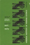 Virginia Institute of Marine Science Thirtieth and Thirty-First Annual Reports (1971-1972)
