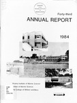 Virginia Institute of Marine Science Forty-Third Annual Report 1984 by Virginia Institute of Marine Science