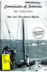 Fifty-Sixth and Fifty-Seventh Annual Reports of the Commission of Fisheries of Virginia (1955) by Commission of Fisheries of Virginia