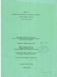 A study of the Present State of Oyster Statistics in Chesapeake Bay and Suggested Remedial Measure by George E. Krantz and Dexter S. Haven