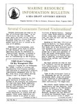 Marine Resource Information Bulletin Vol. 7, No. 1 by Virginia Sea Grant and Virginia Institute of Marine Science