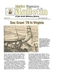 Marine Resource Bulletin Vol. 11, No. 1 by Virginia Sea Grant and Virginia Institute of Marine Science