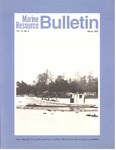 Marine Resource Bulletin Vol. 18, No. 4 by Virginia Sea Grant and Virginia Institute of Marine Science