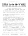 Marine Resource Information Bulletin Vol. 3, No. 12
