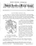Marine Resource Information Bulletin Vol. 2, No. 16